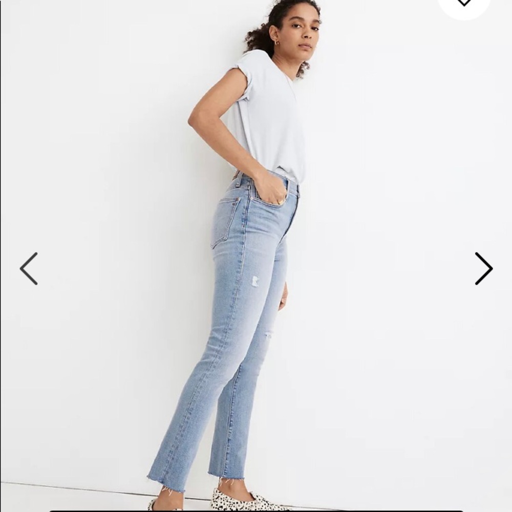 Madewell — The Perfect Vintage Jean in Coffey Wash: Worn-In Edition size: 26